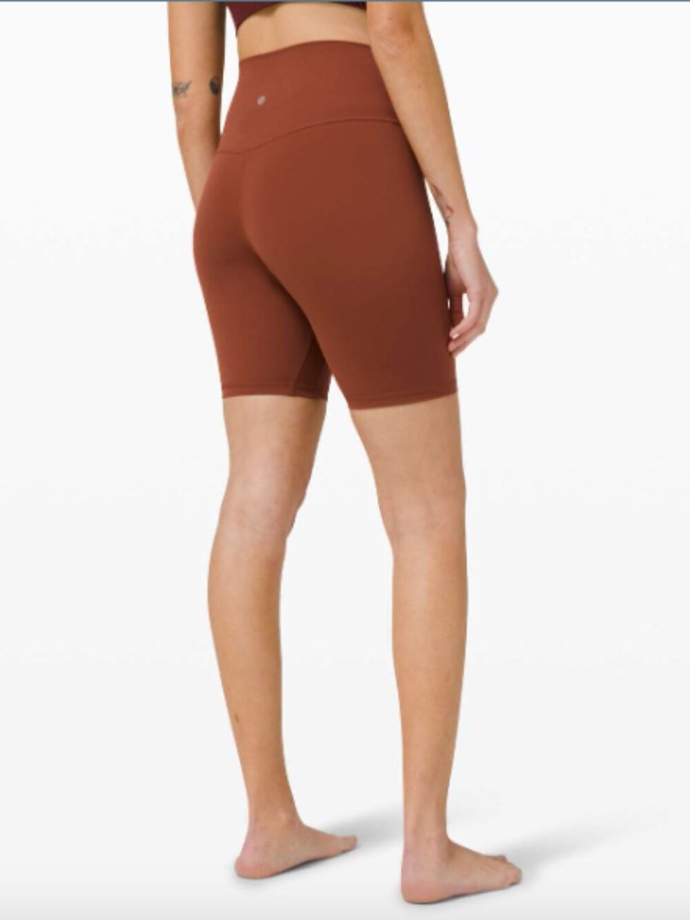 Lululemon Align Short 8" Dark Terracotta Size 4